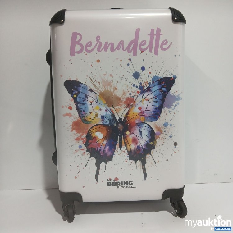 Artikel Nr. 881997 Artikel Nr. 881997: No Bring Suitcases mit Aufschrift "Bernadette"