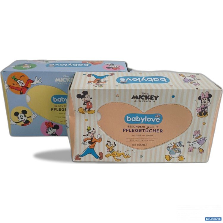 Artikel Nr. 903997: babylove Pflege-Tücher Mickey Mouse 2x 150 Stück