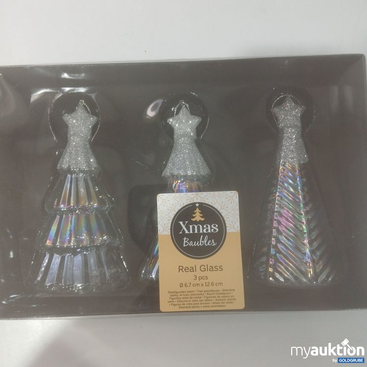 Artikel Nr. 911997 Artikel Nr. 911997: Xmas Baubles 3Stk Transparent