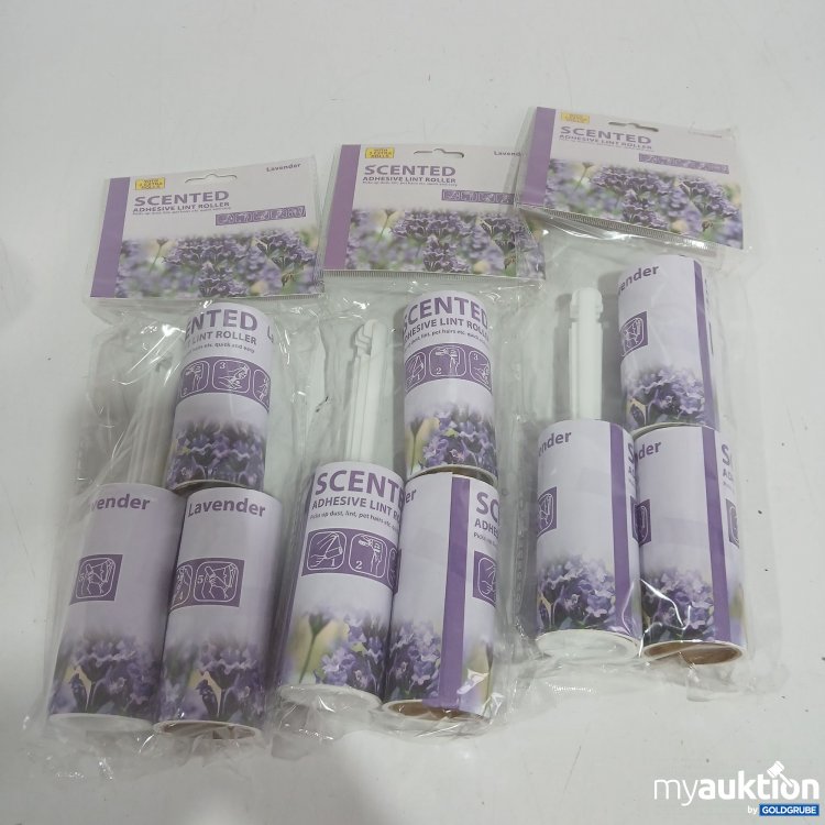 Artikel Nr. 928997: Scented Adhesive Lint Roller Lavender 3er Set 