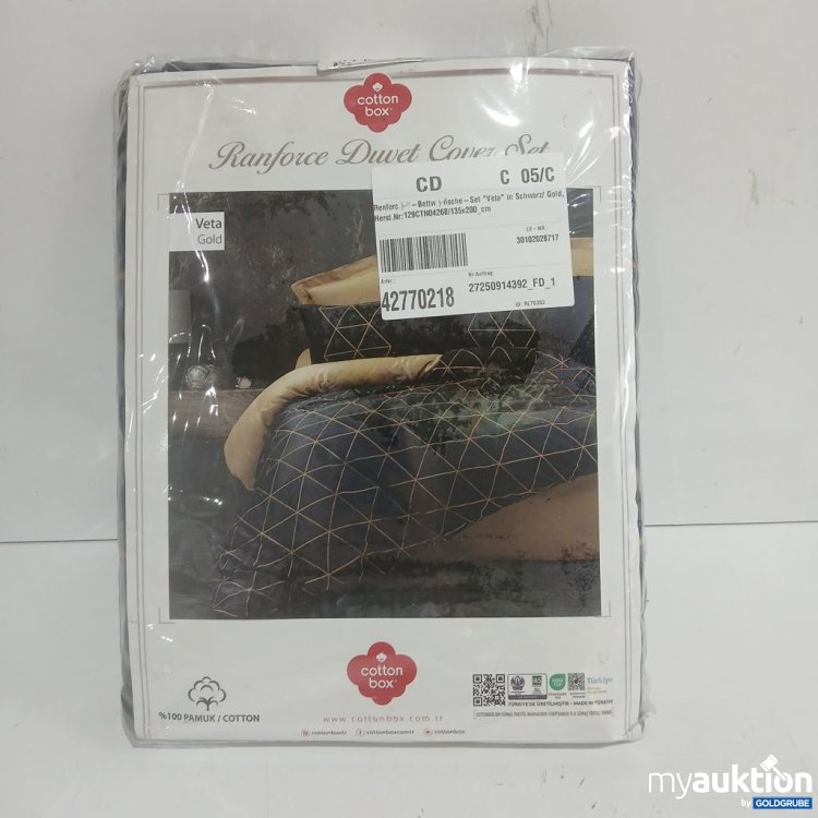 Artikel Nr. 993997 Artikel Nr. 993997: cotton box Ranforce Duvet Cover Set Veta Gold