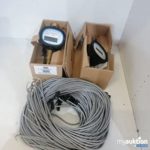 Auktion NeoVac Wasserzähler 2 stück mit diverse Kabel 