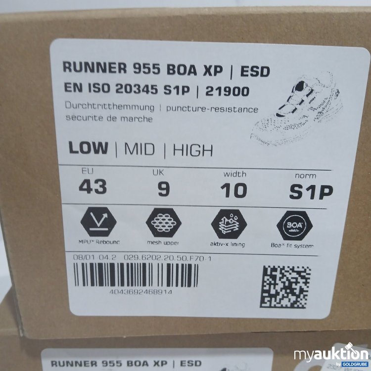Artikel Nr. 447998: atlas Runner 955 BOA XP ESD Sicherheitsschuh