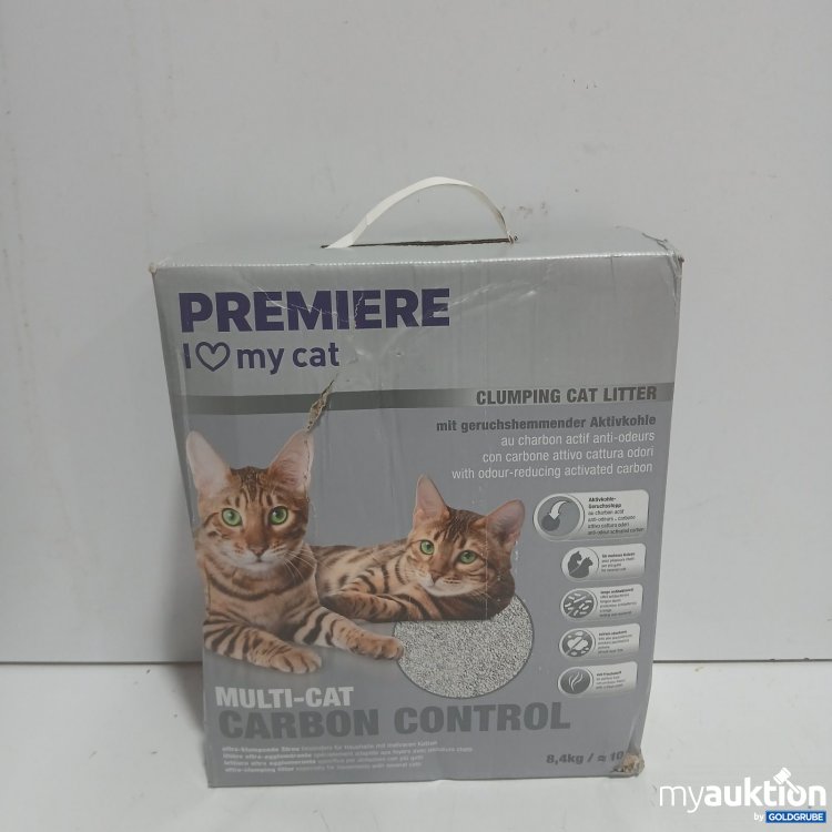 Artikel Nr. 478998 Artikel Nr. 478998: Premiere Katzenstreu Multi-Cat Carbon Control 8,4 kg