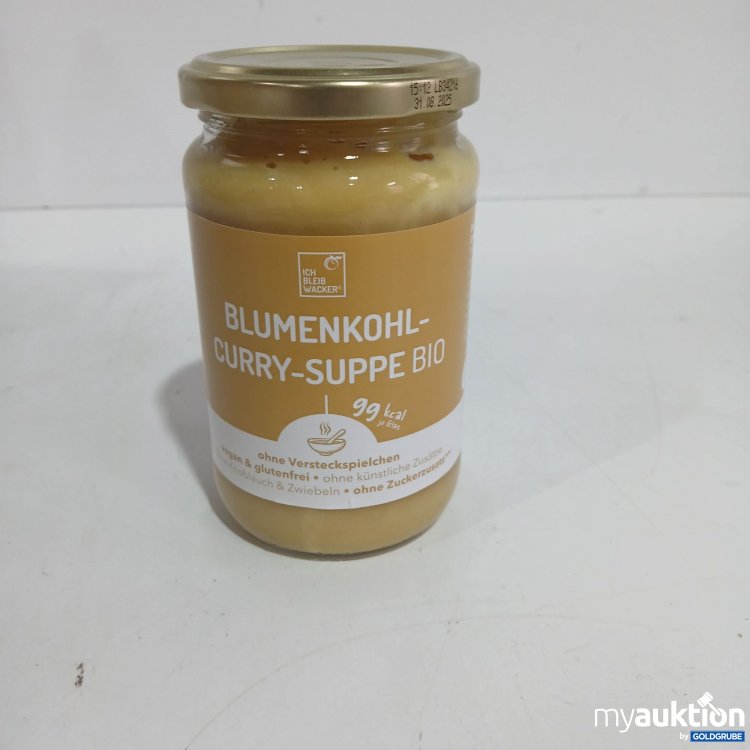 Artikel Nr. 815998: Wacker Blumenkohl Curry Suppe Bio 330ml