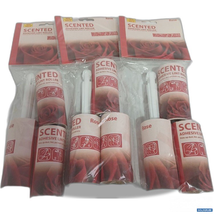 Artikel Nr. 928998: Scented Adhesive Lint Roller Rose 3er Set 