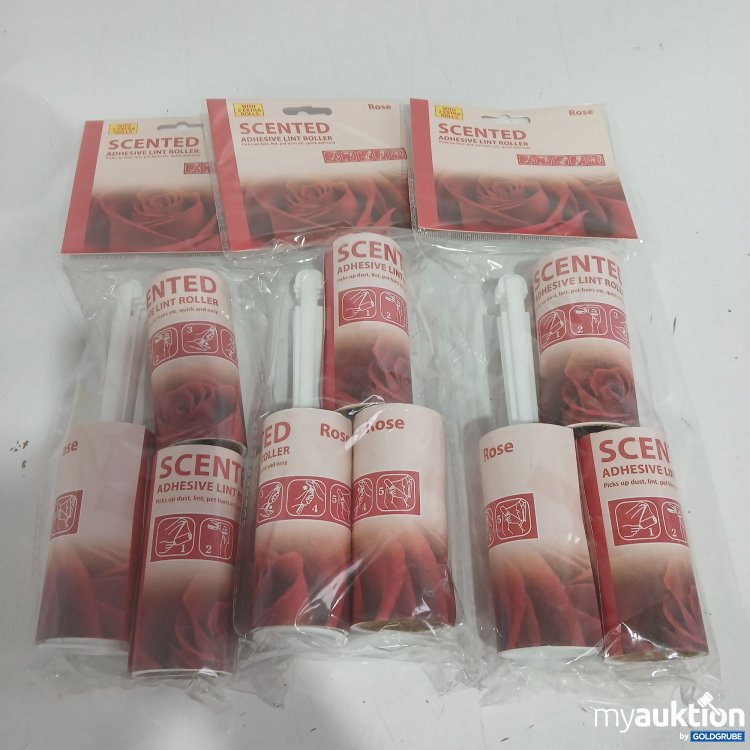 Artikel Nr. 928998: Scented Adhesive Lint Roller Rose 3er Set 