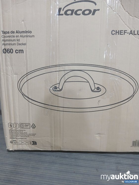 Artikel Nr. 959998: LACOR Aluminium Deckel 60cm