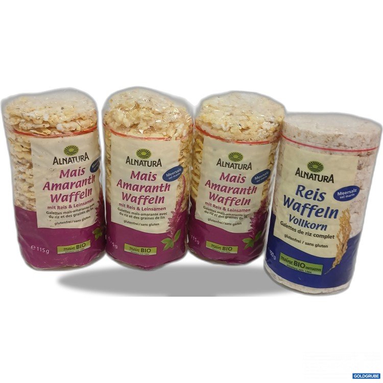 Artikel Nr. 970998 Artikel Nr. 970998: Alnatura Reis Waffeln verschiedene Sorten 3x115g , 1x 100g