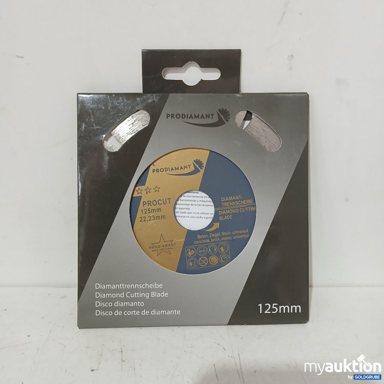 Artikel Nr. 987998 Artikel Nr. 987998: Prodiamant Diamanttrennscheibe 125mm