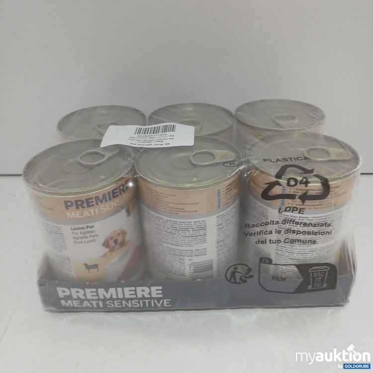 Artikel Nr. 997998: Premiere Sensitive Hund Lamm Pur 6x400g