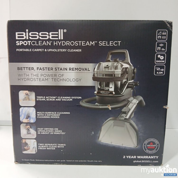 Artikel Nr. 399999 Artikel Nr. 399999: Bissell SpotClean HydroSteam Select