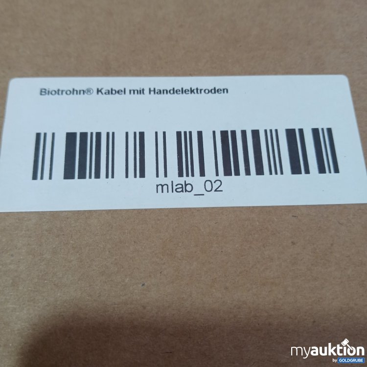 Artikel Nr. 460999: Biotrohn  Kabel mit Handelektroden 