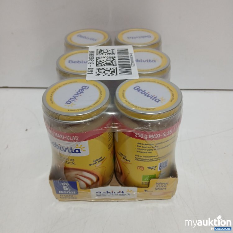 Artikel Nr. 462999 Artikel Nr. 462999: Bebivita Apfel Banane mit Zwieback 6x250g