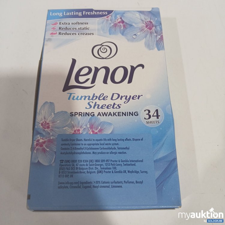 Artikel Nr. 817999 Artikel Nr. 817999: Lenor Tumble Dryer Sheets 34x