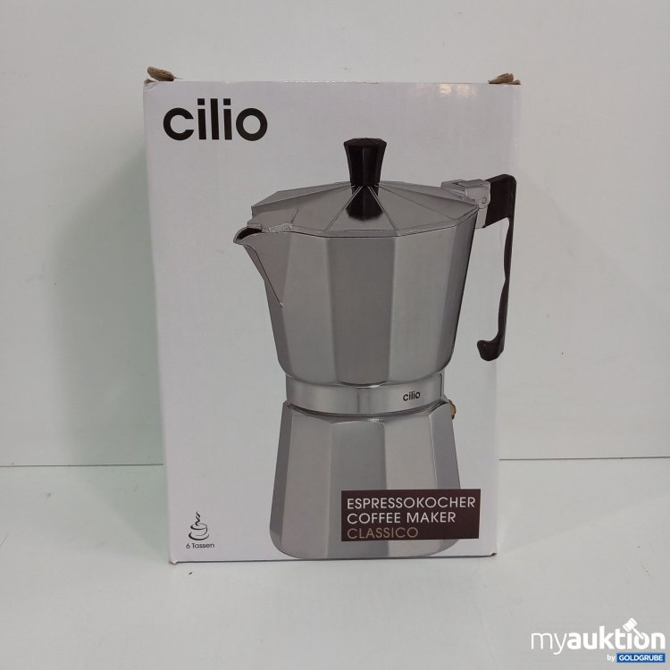 Artikel Nr. 821999 Artikel Nr. 821999: Cilio Espressokocher Classico, für 6Tassen Füllmenge