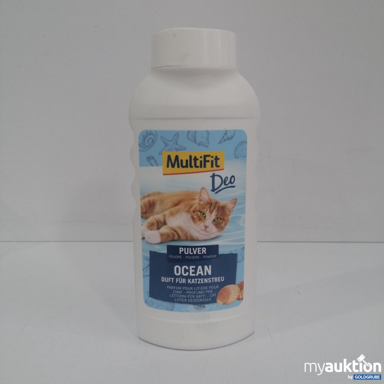 Artikel Nr. 847999 Artikel Nr. 847999: Multi Fit Deo Pulver Ocean, Duft f. Katzenstreu 750g