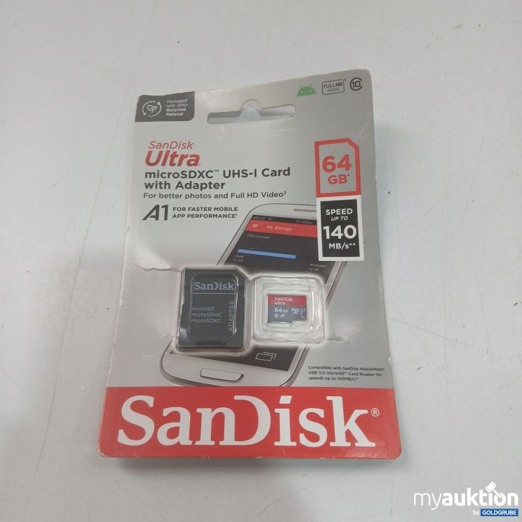 Artikel Nr. 873999: SanDisk Ultra microSDXC 64GB