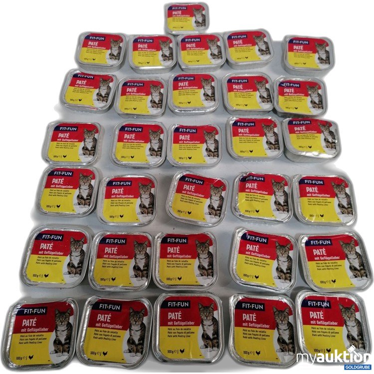 Artikel Nr. 885999: Fit+Fun Paté mit Geflügelleber 31x100g