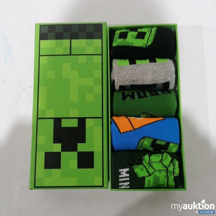 Artikel Nr. 886999 Artikel Nr. 886999: Minecraft Socken 5Stk
