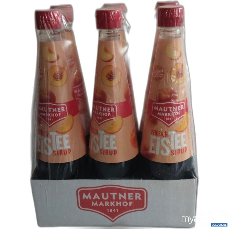 Artikel Nr. 924999: Mautner Pfirsich Eistee Sirup 6x0,7l