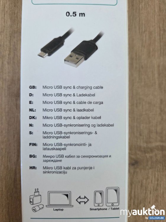 Artikel Nr. 926999 Artikel Nr. 926999: Charging Cable Usb to Micro USB