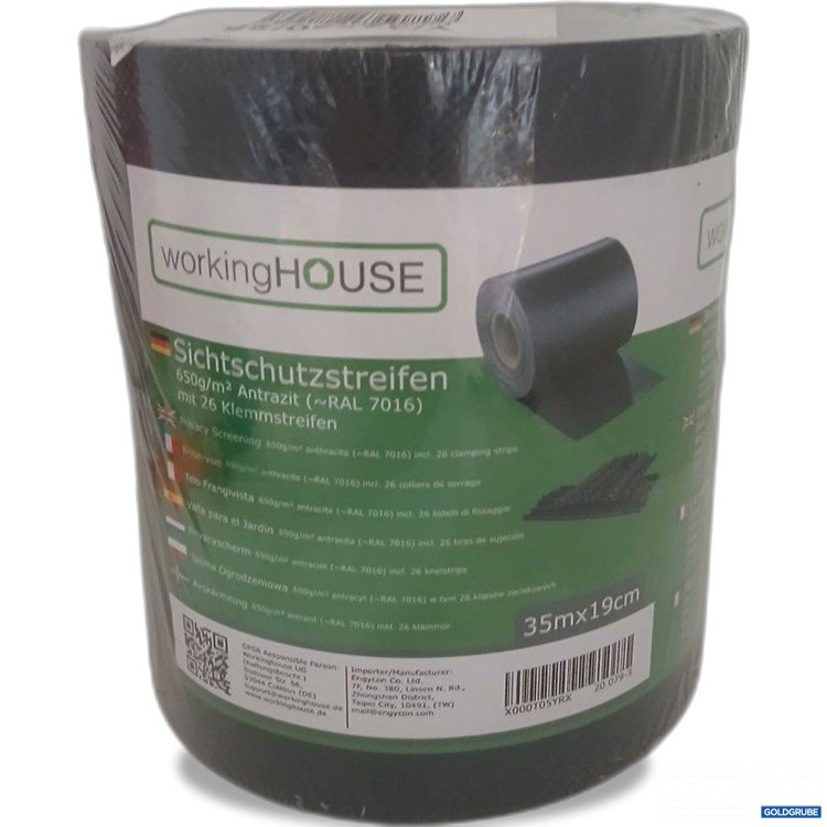 Artikel Nr. 932999 Artikel Nr. 932999: workingHOUSE Sichtschutzstreifen 35m x 19cm 650g/m²