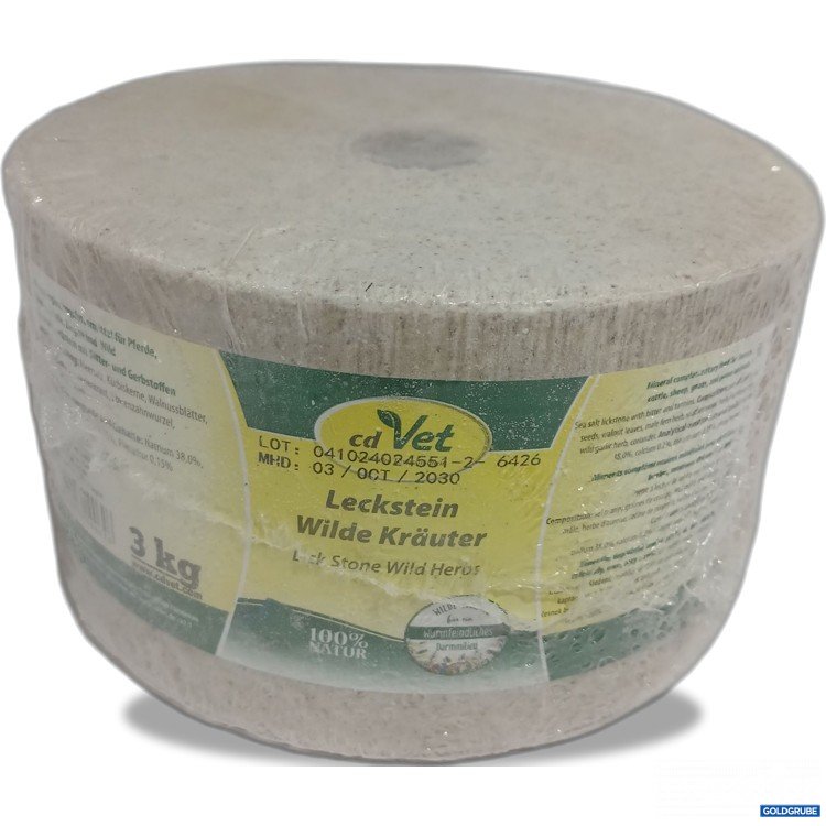 Artikel Nr. 950999: Cd Vet Leckstein Wilde Kräuter 3kg 