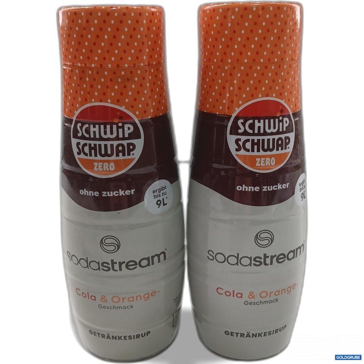 Artikel Nr. 958999: Sodastream Schwip schwap Zero Cola Orange Getränkesirup 2x440ml