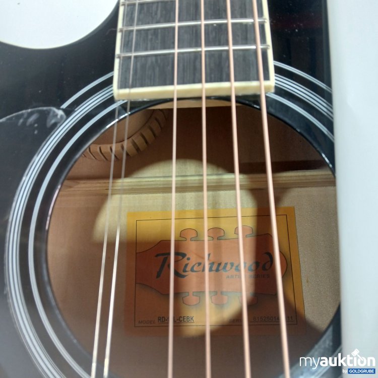 Artikel Nr. 973999 Artikel Nr. 973999: Richwood acoustic guitar RD-12L-CEBK