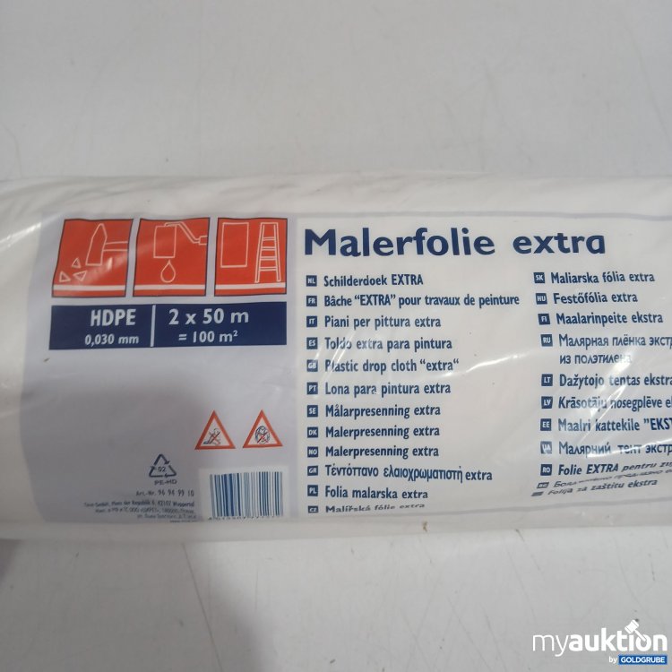 Artikel Nr. 984999 Artikel Nr. 984999: Malerfolie extra 2x50m