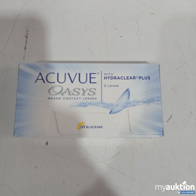 Artikel Nr. 998999: Acuavue Oasys Brand contact Lenses D -9.00 